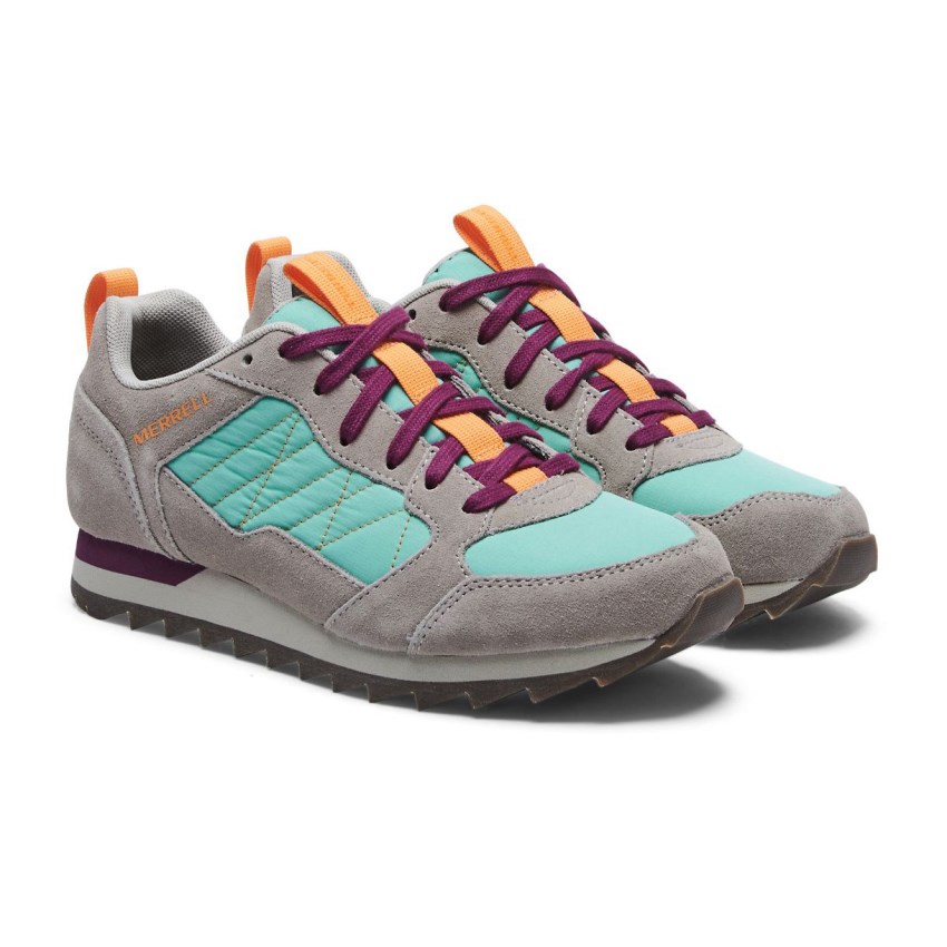 Basket Merrell Alpine Grise/Turquoise Femme | F.U.HEJA